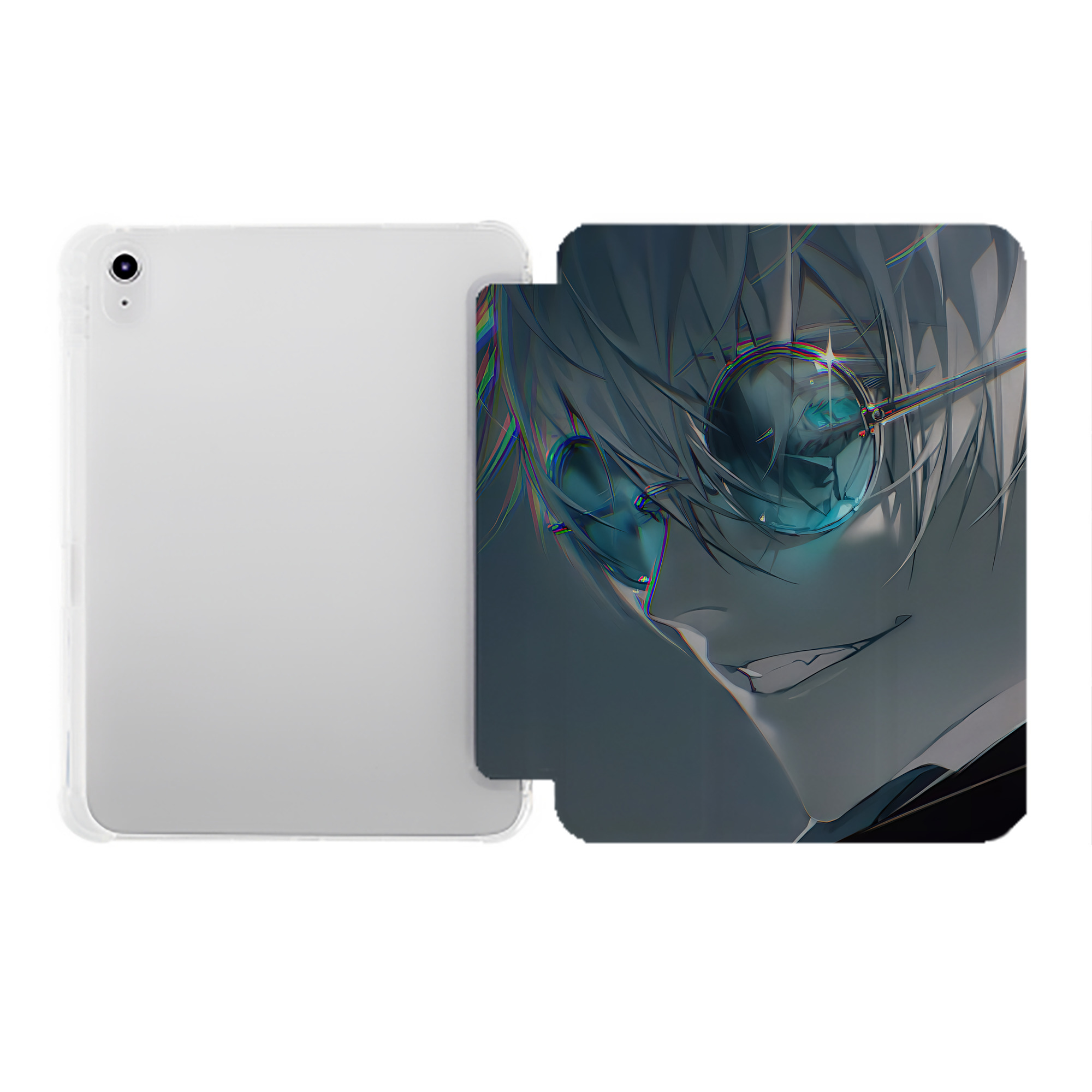 （画像用） SPY×FAMILY间谍家家酒 IPad ケース ペン収納付き 三つ折りスタンド PUレザー×シリコン 対応機種9.5/10.5/10.9インチ